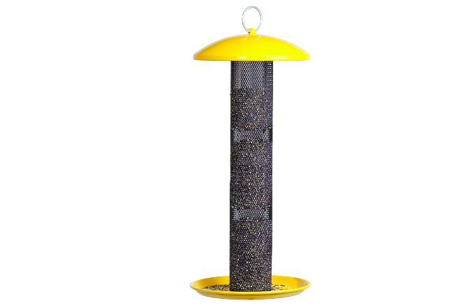 A Perky Pet Thistle Seed Bird Feeder for sale on Amazon.