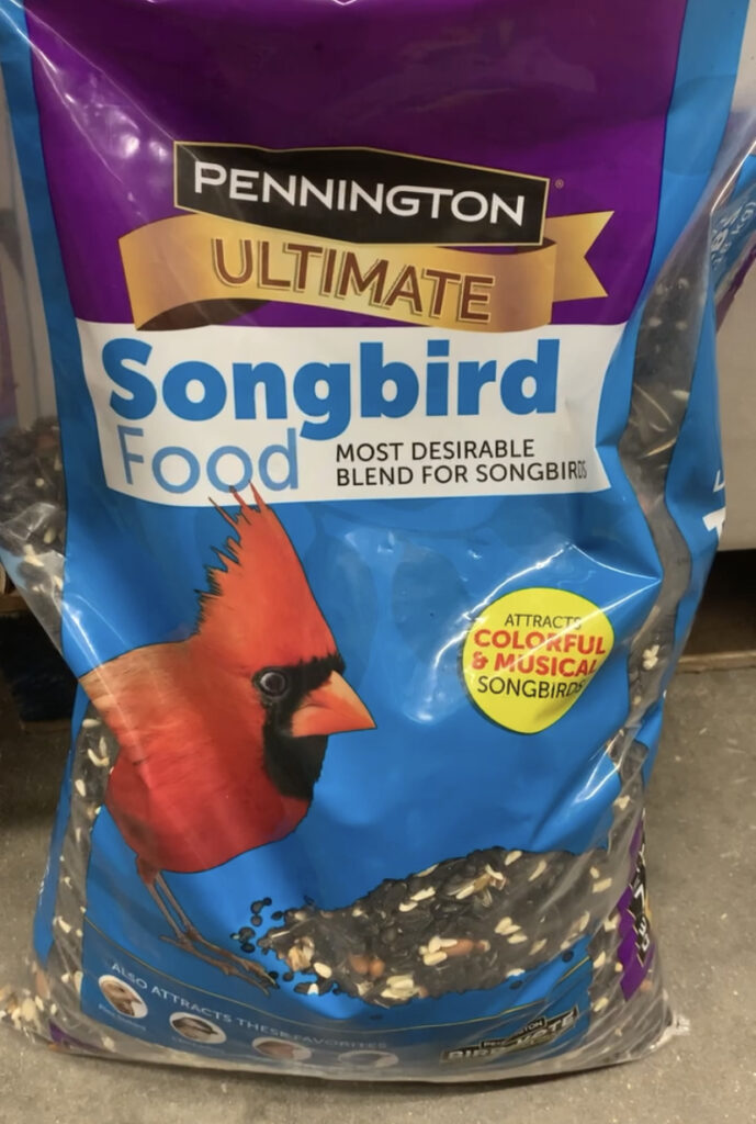 pennington songbird food