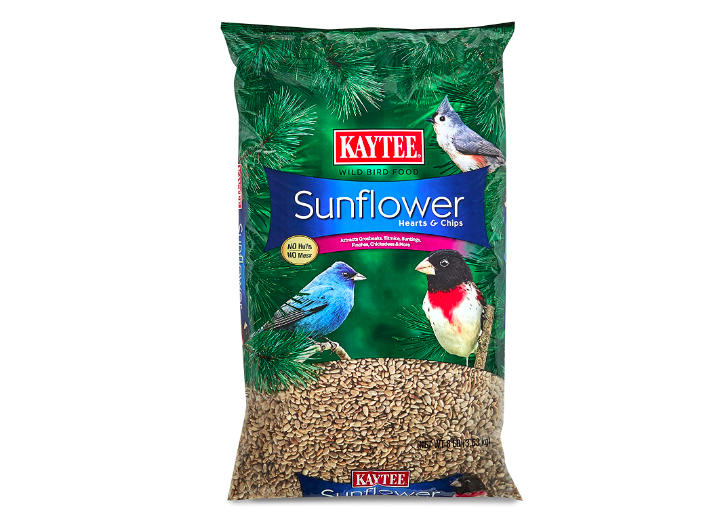 Kaytee Sunflower Hearts and Chips Bird Seed, 8-Pound