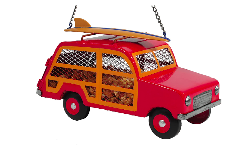 Road Tripping Car (With Surf Board!) Bird Feeder