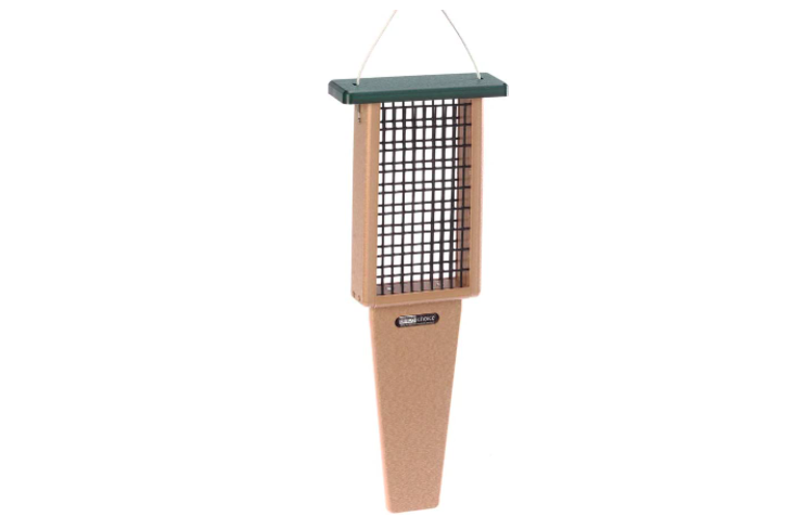 Birds Choice SNPS Recycled Double Cake Pileated Suet Feeder