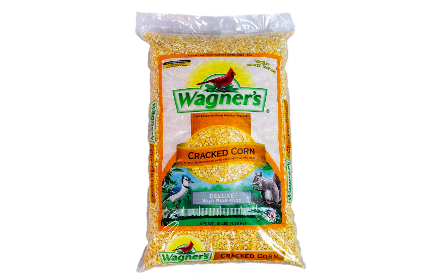 Wagner's Cracked Corn Wild Bird Food, 10-Pound Bag