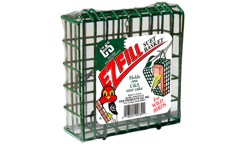 An EZ fill suet basket for bird feeding for sale on Amazon. 