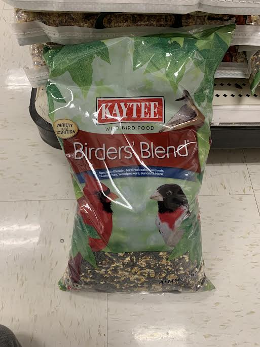 Kaytee birders' blend wild bird food for sale at Target. 