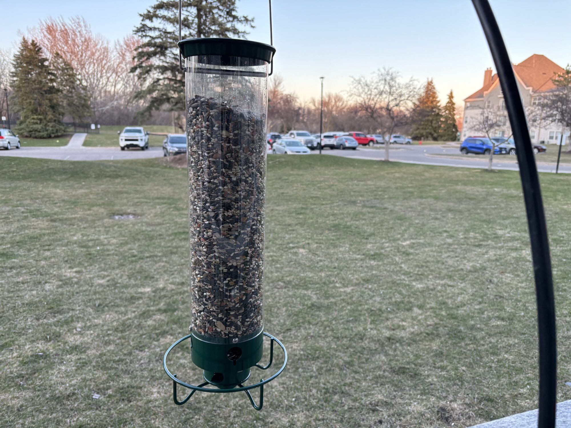 The Yankee Droll Squirrel-proof bird feeder